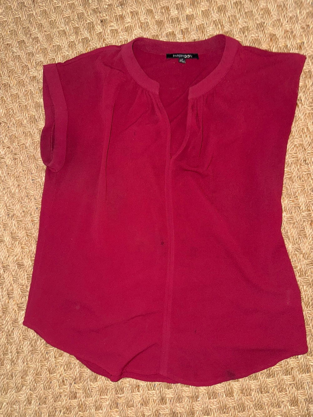 Papermoon Magenta Pencil Skirt